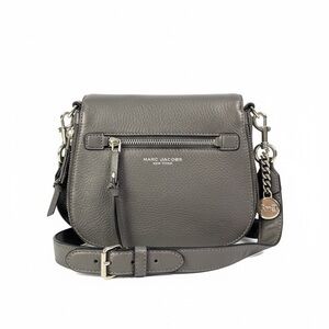 Marc Jacobs Charcoal Leather Crossbody Bag